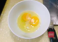 Illustration of how to make tomato and egg soba noodles 1