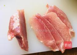 青椒豆皮炒肉丝的做法图解2