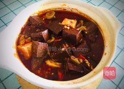 蒜蓉辣酱鸭血煲的做法图解14