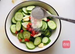 蒜片乳瓜的做法图解4