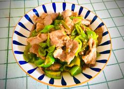 青椒炒过油肉