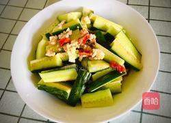 响油黄瓜的做法图解7