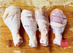 金针菇无油蒸鸡腿的做法图解3