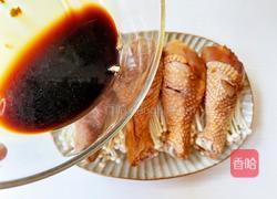 金针菇无油蒸鸡腿的做法图解8