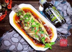 薄荷蒸鲈鱼的做法图解15