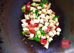 三色鸡丁的做法图解7
