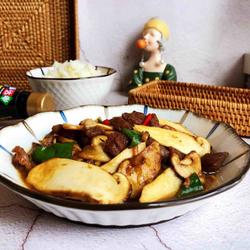 小炒松茸牛肉的做法[图]