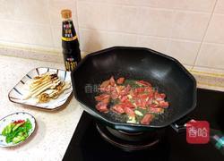 小炒松茸牛肉的做法图解4