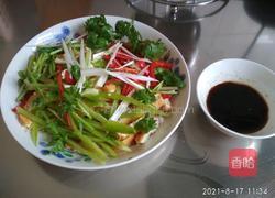 凉拌炸豆腐的做法图解6