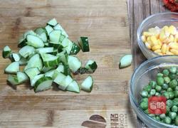 五彩虾仁的做法图解3