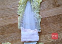 培根娃娃菜卷的做法图解2