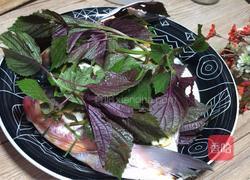 紫苏蒸鱼头的做法图解8