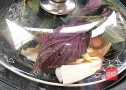 紫苏蒸鱼头的做法图解9