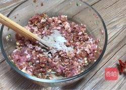 豆腐酿肉的做法图解4