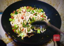 家常炒面的做法图解11