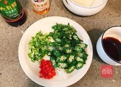 秋葵拌豆腐的做法图解5