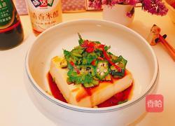 秋葵拌豆腐的做法图解8