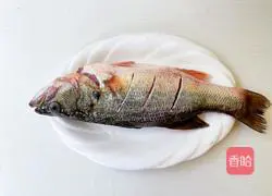 Illustration of how to make steamed seabass 3