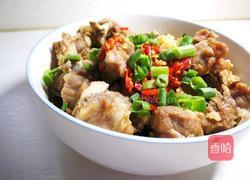 剁椒芋头蒸排骨的做法图解9