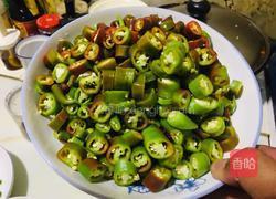 清炒线椒的做法图解2