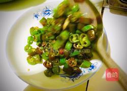 清炒线椒的做法图解6