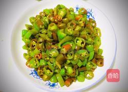 清炒线椒的做法图解7