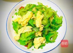 苦瓜炒鸡蛋的做法图解9