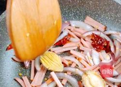 鲍鱼炒饼的做法图解5