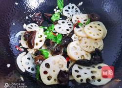 木耳炒莲藕的做法图解12