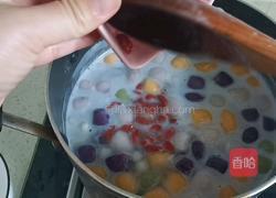 红糖酒酿芋圆的做法图解8
