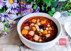 红糖酒酿芋圆的做法图解12