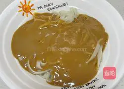 Illustration of how to make peanut noodles 9