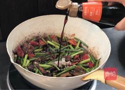 蒜苔炒五花肉的做法图解14