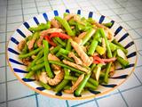 豇豆炒肉丝