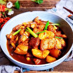 菱角烧肉的做法[图]