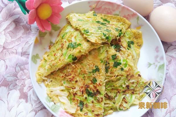 包菜鸡蛋饼