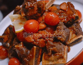 圣女果桂花醬牛排骨