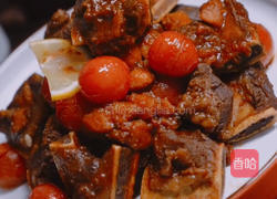 圣女果桂花酱牛排骨的做法图解6