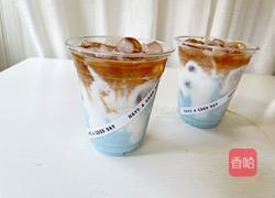 瓦尔登蓝椰拿铁的做法图解7