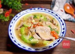 丝瓜猪肝汤的做法图解14