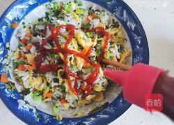 海苔时蔬拌饭的做法图解6