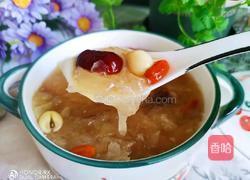 红枣银耳莲子羹的做法图解8