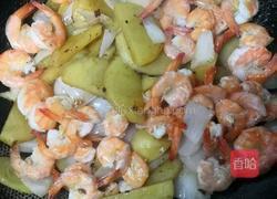 年糕干锅虾的做法图解7