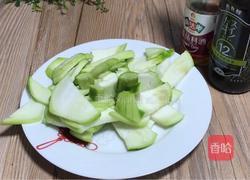 红椒丝瓜炒肉片的做法图解5