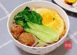 牛肉丸鸡蛋紫薯粉的做法图解10