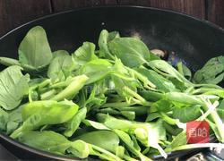 青菜香菇炒鸡蛋的做法图解9