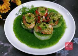 翡翠白玉虾的做法图解19