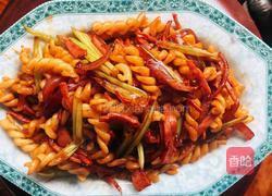 中西合璧低脂低卡|5分钟酸甜咸香炒意粉 深夜食堂风的做法图解9