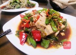 葱爆豆腐的做法图解8