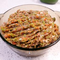 胡萝卜芹菜猪肉馅的做法[图]